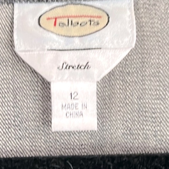 Talbots 🌟HP🌟 Women’s Denim Jacket Size 12 - Picture 3 of 6